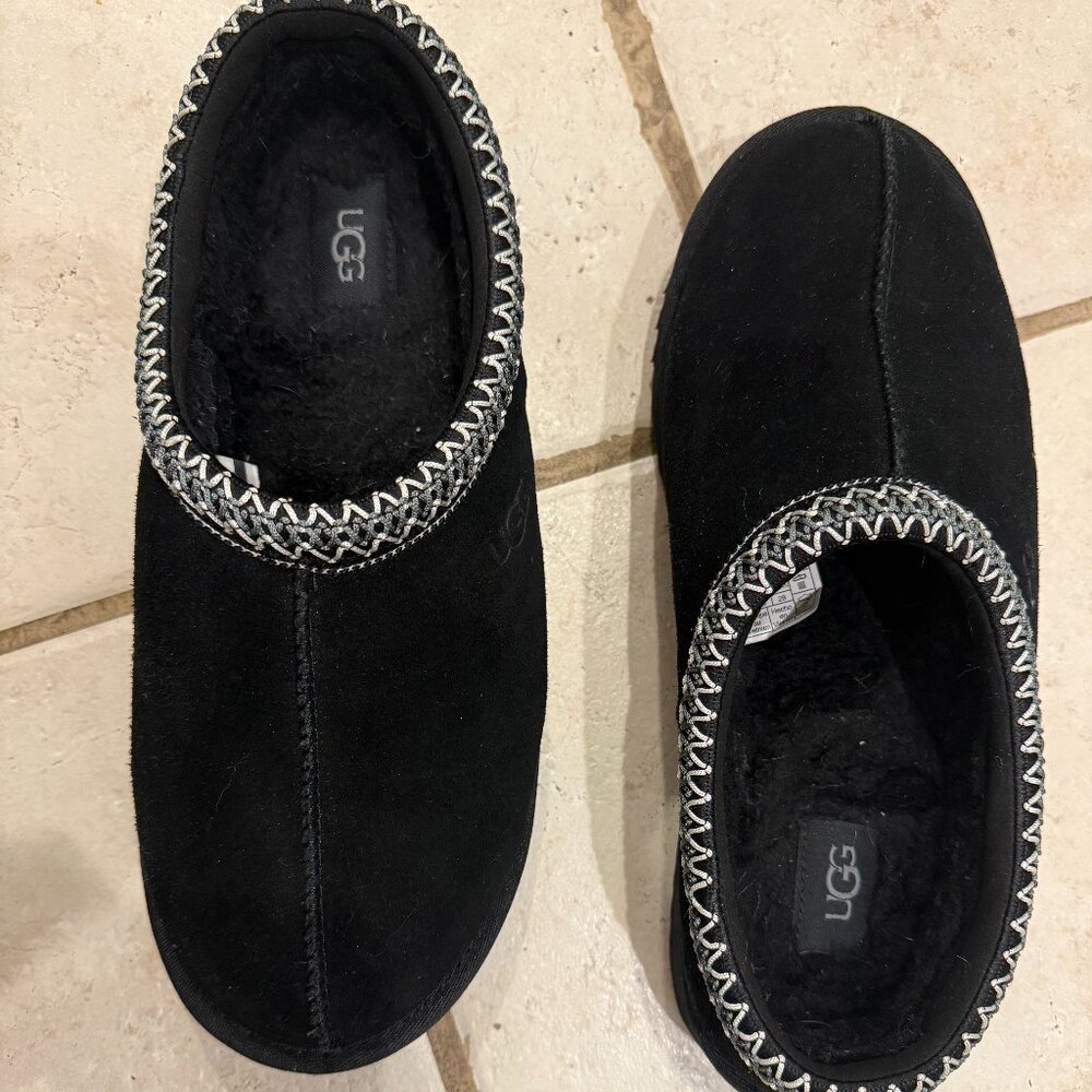 Tasman II Black Sz. 10 Men's Sheepskin UGGs
